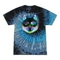thumbnail image 1 of Wild Bobby, Funny Wolf on Sunglasses, Animal Lover, Tie-Dye Tees, Evening Sky, Small, 1 of 3