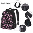 thumbnail image 3 of Easygdp Breast Cancer Awareness (2) Mochila para Niños y Niñas con Set de Caja de Almuerzo y Estuche para Lápices 3 en 1, Mochila Escolar Estampada para Adolescentes, 3 of 7