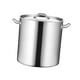 thumbnail image 2 of Olla para cocinar profunda con tapa Acero inoxidable 6 litros Soledad, 2 of 10