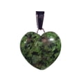 thumbnail image 2 of Pendentif Cœur Pierre de Cristal Pendentif Cœur Pêche Collier Femme Pierre Naturelle Rugueuse Pendentif Amour, 2 of 3
