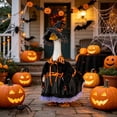 thumbnail image 6 of Halloween Costume Set for 23 Inch Porch Goose, Spooky Lawn Statue Outfit, Outdoor Garden Decoration, 6 of 7