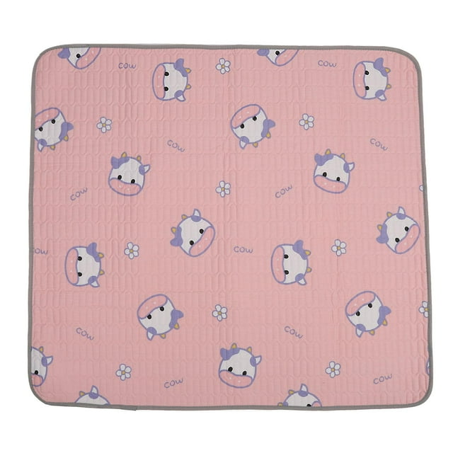 Waterproof and washable urine pad, absorbent, cartoon pattern, for menstruation and urine, 100 x 120 cm