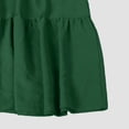 thumbnail image 4 of Birdeem Robe d'Été Décontractée pour Femme à Col en V, Unie, à Manches Courtes, Vacances, Boîte de Nuit, Longue, Soleil, 4 of 8