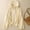 Beige, variant on Women Sun Protection Shirts Fashion Women's Summer Casual Solid Color Button Up Shirts Loose Cotton Linen Long Sleeve Hooded Coats