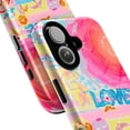thumbnail image 2 of Colorful Love Collage Phone Case, Artistic Motivational Abstract iPhone Cover, Unique Protective Case for iPhone 17 16 15 14 13 12 11 Plus Pro Max Mini, 2 of 6