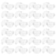 thumbnail image 5 of 50 cápsulas transparentes rellenables para máquinas expendedoras - Bolas de plástico transparente multiusos para máquinas de garras, juguetes, dulces, recuerdos de fiesta y almacenamiento, 5 of 6