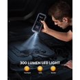 thumbnail image 5 of 3000A Peak Car Jump Starter, 21800mAh Portable Battery Booster with 150PSI Air Compressor, 12V Jump Box for 9.0L Gas/8.0L Diesel, LCD Display & LED Light, 5 of 7