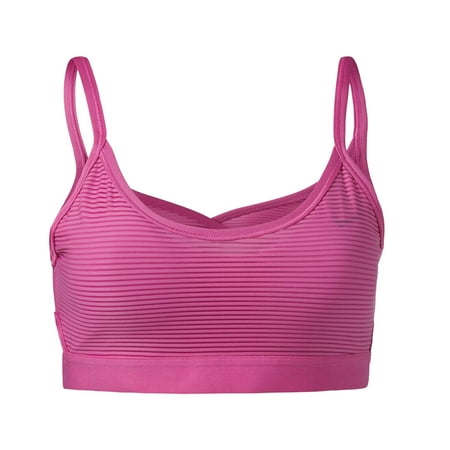 

Nike Indy Shadow Stripe Sports Bra Womens Active Sports Bras Size M Color: Pink
