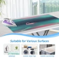 thumbnail image 5 of Ironing Mat Portable Ironing Blanket for Table Top Travel Ironing Pad for Washer Dryer 27.6" x 47.2" A Flamingos, 5 of 6
