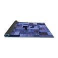 thumbnail image 2 of Ahgly Company Indoor Square Patchwork Blue Transitional Area Rugs, 3' Square, 2 of 4