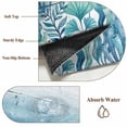 thumbnail image 6 of Turquoise Jellyfish Coastal Entryway Rug 2'x3'&nbsp; Non Slip Front Door Mats, Summer Ocean Seaweed Wooden Entrance Rugs Indoor Outdoor Carpet, Washable Floor Mats Small Area Rug for Bedroom Kitchen, 6 of 8
