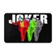 thumbnail image 1 of Felpudo decorativo con diseño de Joker, antideslizante, lavable, para interior y exterior, para puerta de entrada navideña, para baño, cocina, patio, decoración navideña del hogar, 20 x 31,5 pulgadas, 1 of 7