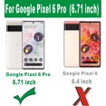 thumbnail image 2 of Funda para teléfono Folmeikat para Pixel 6 Pro de 6,7" roja, TPU delgada, 2 of 7