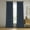 Midnight Blue, variant on Half Price Drapes Alabaster Beige French Pleat Signature Velvet Blackout Curtains(1 Panel),50WX 108L