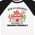thumbnail image 4 of Inktastic Book My Reservation I'm Going to Mawmaw and Pawpaw's House Boys or Girls Toddler T-Shirt, 4 of 5