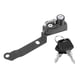 thumbnail image 1 of Cerradura de casco de seguridad antirrobo de aleación de aluminio para Yamaha MT25 MT03 YZF R25 R3 2014-2019 Modificación de motocicleta (negro), 1 of 8