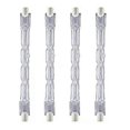 thumbnail image 1 of 4pcs R7s 118mm 400w Halogen Lamp Pencil Bulb Dimmable Ac 220-240v 7500lm J118 Linear Halogen Spotlight, 1 of 5