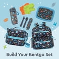 thumbnail image 3 of Bentgo Kids Lunch Bag - Double-Insulated, Reusable Lunch Bag for Kids 3+ with Adjustable Strap; Holds Lunch Box/Water Bottle/Snacks; Easy-Clean, Water-Resistant & Pockets (Dinosaur), 3 of 7