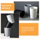 thumbnail image 3 of FENGGUIQU Bote De Basura Negro Para Almacenamiento Uso En Casa Con Sencillo Y Resistente, 3 of 8