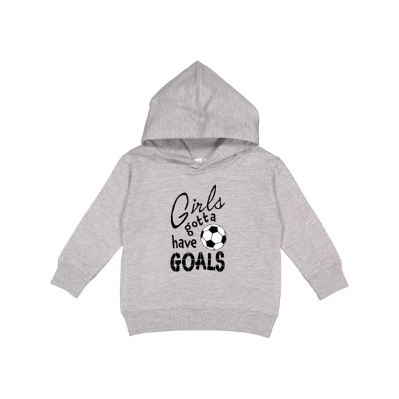 Inktastic Girls Gotta Have Goals Soccer Toddler Hoodie