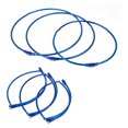 thumbnail image 4 of Tongliya 1 [folding copy net] round triangle fishing net 45cm, 4 of 9