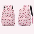 thumbnail image 5 of Cute Corduroy Bookbags For Teen Girls, Vintage Style Kids Bookbag Set With Lunch Bag Pencil Bag Travel Laptop Casual Daypacks, 5 of 6