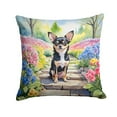 thumbnail image 2 of Chihuahua Spring Path Throw Pillow 14 in x 14 in, 2 of 2