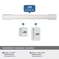 thumbnail image 3 of Amerock Triomphe 5-1/16 inch (128mm) Center-to-Center Polished Chrome Cabinet Pull - 10 Pack, 3 of 5