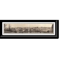 Historic Framed Print, NC 1911 Hendersonville PHOTO, 36-3/8" x 8-3/8"