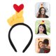 thumbnail image 3 of Diadema de corazón para dedo, diadema con forma de corazón, diadema con forma de corazón, accesorios para el cabello para fiestas de San Valentín, bodas, cumpleaños, diademas, recuerdo de cosplay, 3 of 7