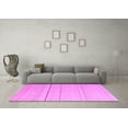 thumbnail image 3 of Ahgly Company Indoor Rectangle Solid Purple Modern Area Rugs, 7' x 9', 3 of 4
