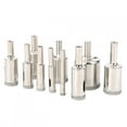 thumbnail image 2 of 6-30mm  Drill Bits,  Hole Saws,  For Glass Tile Bottles, 2 of 8