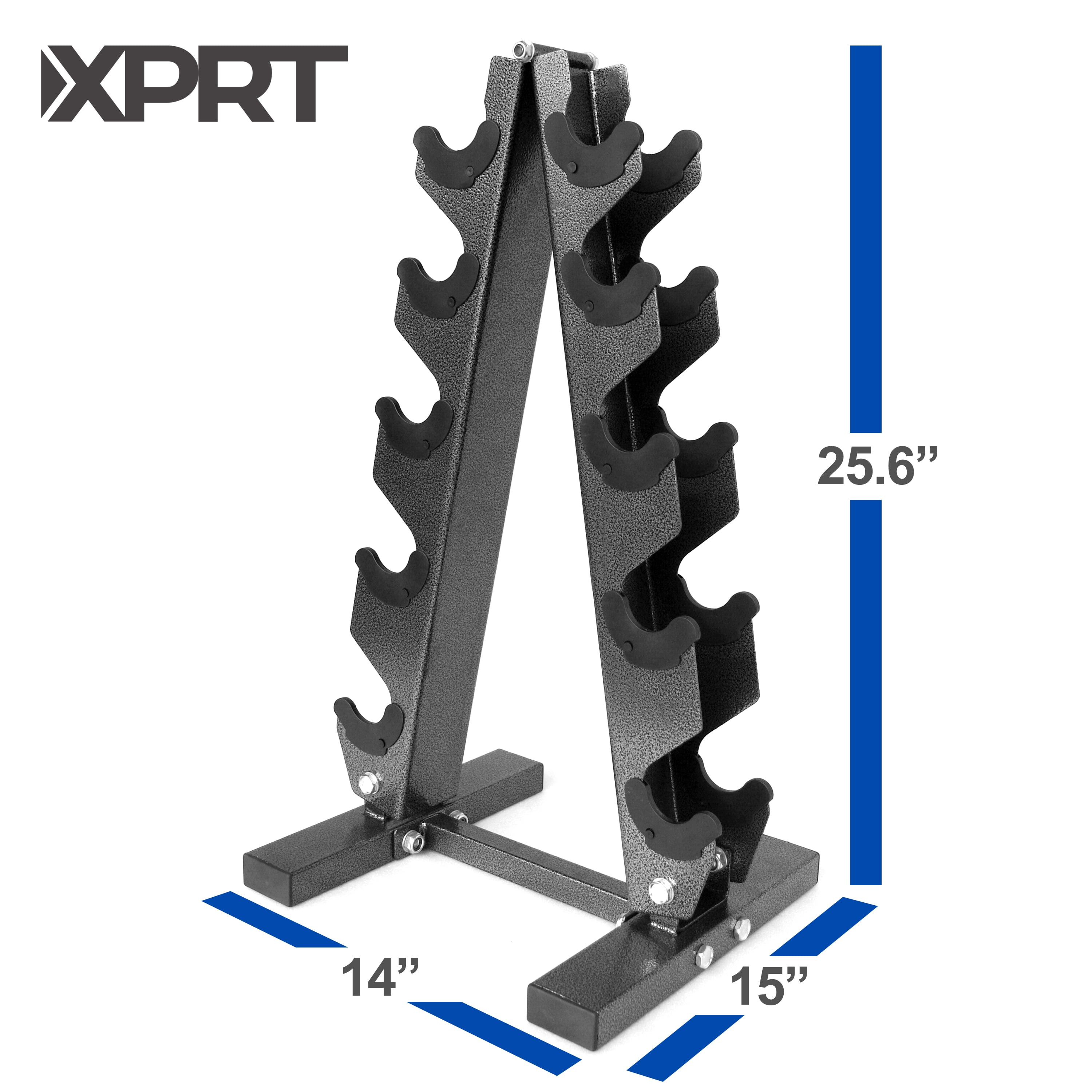 XPRT Fitness Dumbbell Rack Weights Storage Stand Walmart