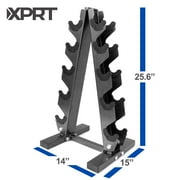 XPRT Fitness Dumbbell Rack Weights Storage Stand
