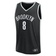 thumbnail image 2 of Youth Fanatics Egor D-min Black Brooklyn Nets Fast Break Replica Jersey - Icon Edition, 2 of 3