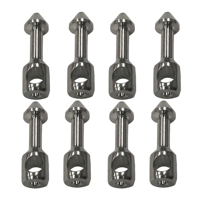 2x Paquete de 4 accesorios para con , accesorios para , clavo, captura de , lanza para disparar shamjiam Clavo de tenedor de pesca tipo T