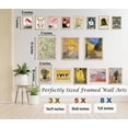 thumbnail image 4 of Induslyfe 16 Pcs Eclectic Wall Art Prints Decor Canvas, Vintage Eclectic Maximalist Decor Aesthetic Boho Gallery Wall Prints for Bedroom, Farmhouse Rustic French Country Botanical Painting (Unframed), 4 of 7