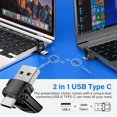 thumbnail image 4 of LAPTOM MAX 1 Pack Wireless Presentation Clicker, 2-in-1 USB-C RF 2.4GHz Slide Advancer with Pointer, Volume Control, Rechargeable, 4 of 9