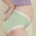 thumbnail image 5 of TNDBKQWR Womens Clothes Clearance Sale Cotton Brief Underwear for Women Cotton Panties Maternity Clothes Plus Size Cotton Panties, Green, 3XL, 5 of 6