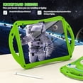 thumbnail image 2 of SaniMore Case for iPad 10th Generation 10.9" 2022: Kids-Proof Light EVA Drop Resistant Shockproof, Folding Handle Stand + Pen Holder + Shoulder Strap Heavy Duty Protective Cover for iPad 10th, Green, 2 of 13