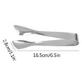 Ice Tongs Small Tongs 6 3 Inch Stainless Steel With Sharp Teeth Make ice-tongs-small-tongs-6-3-inch-stainless-steel-with-sharp-teeth-make