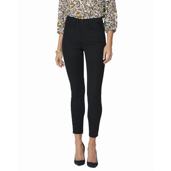 NYDJ womens  Petite Ami Black Rinse Skinny Leg Jean, 00P