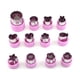 thumbnail image 5 of Suministros de moldes para picar Cateissary 12 piezas en forma de vegetales color Violeta, 5 of 6