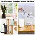 thumbnail image 5 of Armscye Spray Bottles 4 Pack, 16 Oz, Mist & Stream, Plastic Water Spray Bottle for Hair, Plants, Cleaning Solutions, BBQ, Cat Dog Spray Correction Behavior, Empty Water Squirt Bottles, 5 of 7