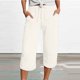 thumbnail image 1 of WILLBEST Pantalones Casuales de Mujer, de Moda, de Pierna Recta, de Cintura Alta, Deportivos, Holgados, para Uso Diario. Grande, 1 of 4