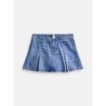 thumbnail image 6 of Wonder Nation Girls Denim Pleated Skirt, Sizes 4-18 & Plus, 6 of 6
