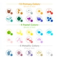 thumbnail image 2 of Rotuladores para colorear Ohuhu Journal, 24 colores, punta doble, 2 of 8