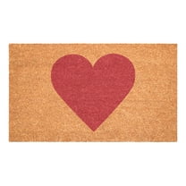 Calloway Mills 106742436 24 x 36 in. Heart Doormat, Pink