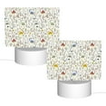 thumbnail image 2 of Fotbe Colorful Mushrooms and Plants Pattern Acrylic Night Light Gift with 3 Color ModesTouch-Sensitive LED Lamp Perfect Gift for Mother's Day, Birthday, or Christmas, 2 of 9