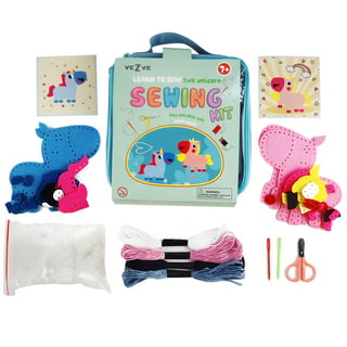 keusn fashion designer kits for girls sewing kit for kids fashion design  sketchbook creativity diy arts & crafts learning toys teen birthday gifts  multi-color 